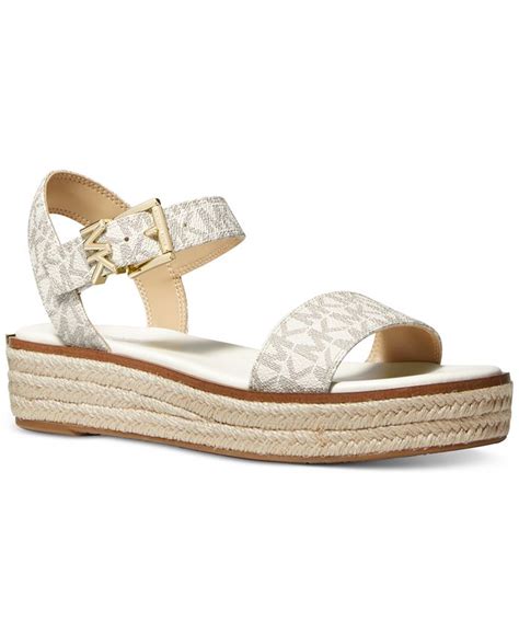 michael michael kors women's richie espadrille wedge sandals|richie wedge sandals macy's.